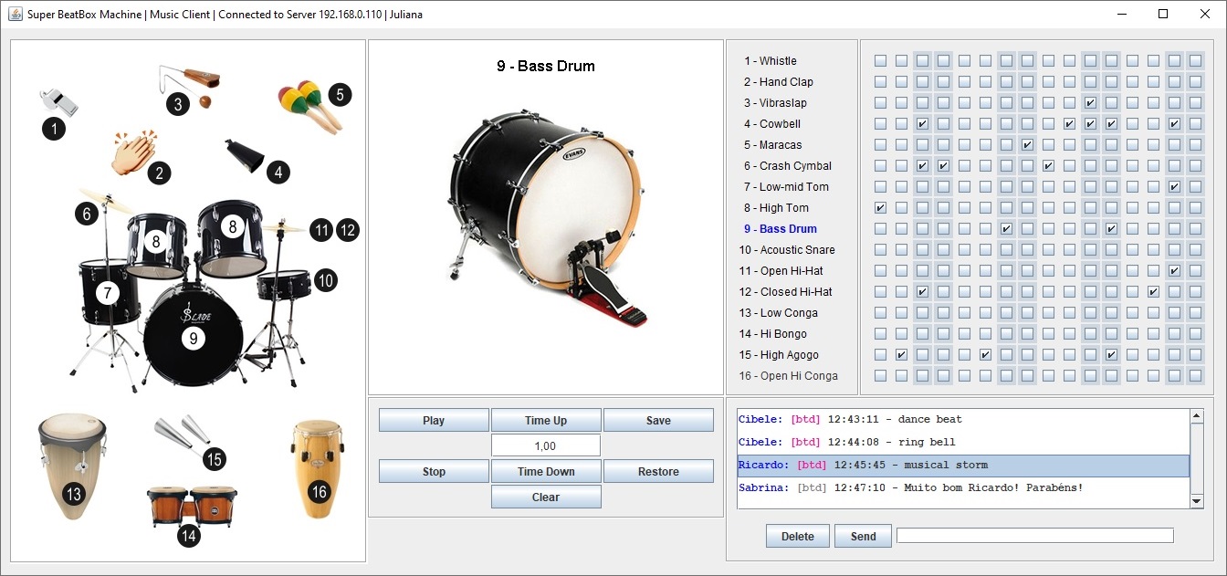 Super BeatBox Bachine Bass Drum